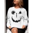 Pumpkin Artist Halloween Art Teacher Women Crewneck Sweatshirt, funny gift Pumpkin Artist Halloween Art Teacher Women Crewneck Sweatshirt, funny gift