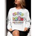 Retro Proud To Teach Multilingual Learners English Teacher Women Crewneck Sweatshirt, English Teacher Sweatshirts, funny gift