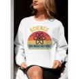 Science Like Magic But Real Science Teacher Graphics Geek Women Crewneck Sweatshirt, Science Teacher Sweatshirts, funny gift