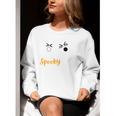 Spooky Inequalities Ghosts Halloween Math Teacher Women Crewneck Sweatshirt, funny gift Spooky Inequalities Ghosts Halloween Math Teacher Women Crewneck Sweatshirt, funny gift