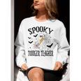 Spooky Toddler Teacher Halloween School Women Crewneck Sweatshirt, funny gift Spooky Toddler Teacher Halloween School Women Crewneck Sweatshirt, funny gift