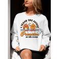 I Teach The Cutest Pumpkins In The Patch Halloween Teacher For Men Women Kids Women Crewneck Sweatshirt, funny gift