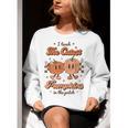 I Teach The Cutest Pumpkins In The Patch Retro Teacher Fall Women Crewneck Sweatshirt, funny gift I Teach The Cutest Pumpkins In The Patch Retro Teacher Fall Women Crewneck Sweatshirt, funny gift
