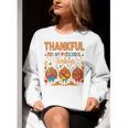 Teach Thanksgiving Teacher Thankful For My Preschool Turkeys Women Crewneck Sweatshirt, funny gift Teach Thanksgiving Teacher Thankful For My Preschool Turkeys Women Crewneck Sweatshirt, funny gift