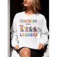 Teaching Future Leaders Otter Back To School Teacher Women Crewneck Sweatshirt, Future Teacher Sweatshirts, funny gift