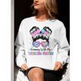 Twinning With My Teacher Bestie Twin Day Friends Teacher Women Crewneck Sweatshirt, funny gift