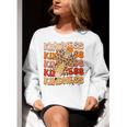 Unity Day Orange Kindness Teacher Bow Anti Bullying Be Kind Women Crewneck Sweatshirt, funny gift