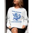 Weird Teachers Build Character Shirt Raccoon Dancing Women Crewneck Sweatshirt, funny gift Weird Teachers Build Character Shirt Raccoon Dancing Women Crewneck Sweatshirt, funny gift