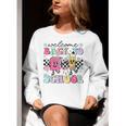 Welcome Back To School 2024 Teachers Students First Day Women Crewneck Sweatshirt, funny gift Welcome Back To School 2024 Teachers Students First Day Women Crewneck Sweatshirt, funny gift