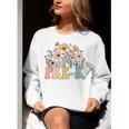 Wildflower Pre-K Preschool Team Floral Teacher Girls Women Crewneck Sweatshirt, funny gift Wildflower Pre-K Preschool Team Floral Teacher Girls Women Crewneck Sweatshirt, funny gift