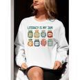 Women Literacy Is My Jam Literacy Teacher Reading Teacher Women Crewneck Sweatshirt, funny gift Women Literacy Is My Jam Literacy Teacher Reading Teacher Women Crewneck Sweatshirt, funny gift