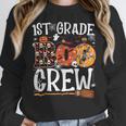 1st Grade Boo Crew Cute Ghost Halloween Teacher Kids Women Crewneck Sweatshirt, funny design