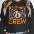 1st Grade Boo Crew First Grade Halloween Teacher Women Crewneck Sweatshirt, First Grade Teacher Gifts, funny design 1st Grade Boo Crew First Grade Halloween Teacher Women Crewneck Sweatshirt, First Grade Teacher Gifts, funny design