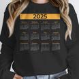2025 Calendar For Planners Teachers Offices Months Women Crewneck Sweatshirt, funny design 2025 Calendar For Planners Teachers Offices Months Women Crewneck Sweatshirt, funny design