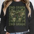 2nd Grade Teacher Student Camo Bow Back To School Women Crewneck Sweatshirt, 2nd Grade Teacher Gifts, funny design 2nd Grade Teacher Student Camo Bow Back To School Women Crewneck Sweatshirt, 2nd Grade Teacher Gifts, funny design