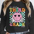 In My 3rd Grade Era Back To School Smile Face Teacher Kid Women Crewneck Sweatshirt, funny design In My 3rd Grade Era Back To School Smile Face Teacher Kid Women Crewneck Sweatshirt, funny design