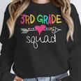 3rd Grade Squad Third Teacher Student Team Back To School Women Crewneck Sweatshirt, funny design 3rd Grade Squad Third Teacher Student Team Back To School Women Crewneck Sweatshirt, funny design