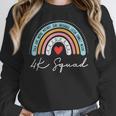 4K Squad Crew Team Teacher Kindergarten Kinder Elementary Women Crewneck Sweatshirt, funny design 4K Squad Crew Team Teacher Kindergarten Kinder Elementary Women Crewneck Sweatshirt, funny design