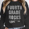 4th GRADE Rocks Teacher Rockstars I Teach Ready To Rock Women Crewneck Sweatshirt, 4th Grade Teacher Gifts, funny design 4th GRADE Rocks Teacher Rockstars I Teach Ready To Rock Women Crewneck Sweatshirt, 4th Grade Teacher Gifts, funny design