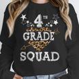 4th Grade Squad Star Team Leopard Teacher Crew Student Men Women Girls Kids Women Crewneck Sweatshirt, 4th Grade Teacher Gifts, funny design 4th Grade Squad Star Team Leopard Teacher Crew Student Men Women Girls Kids Women Crewneck Sweatshirt, 4th Grade Teacher Gifts, funny design