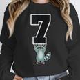 6 7 Matching Teachers Halloween Costume Raccoon Women Crewneck Sweatshirt, funny design 6 7 Matching Teachers Halloween Costume Raccoon Women Crewneck Sweatshirt, funny design