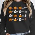 6 7 Meme 67 Halloween Order Of Operations Math Teacher Women Crewneck Sweatshirt, funny design