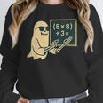 67 Teacher Halloween Skeleton Ghost Six Seven Meme Math Women Crewneck Sweatshirt, funny design 67 Teacher Halloween Skeleton Ghost Six Seven Meme Math Women Crewneck Sweatshirt, funny design