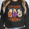 6th Grade Boo Crew Sixth Grade Halloween Teacher Kid Women Crewneck Sweatshirt, funny design 6th Grade Boo Crew Sixth Grade Halloween Teacher Kid Women Crewneck Sweatshirt, funny design
