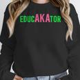 Aka Educator Educators & Teacher Crew School Squad Women Crewneck Sweatshirt, funny design Aka Educator Educators & Teacher Crew School Squad Women Crewneck Sweatshirt, funny design