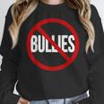 Anti Bullying No Bullies School Teacher Student Kindness Women Crewneck Sweatshirt, funny design