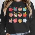Art Apples Back To School For Teacher Student Women Crewneck Sweatshirt, funny design Art Apples Back To School For Teacher Student Women Crewneck Sweatshirt, funny design