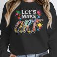 Lets Make Art Colerful Artists Painter Art Teacher Men Women Girls Kids Women Crewneck Sweatshirt, funny design Lets Make Art Colerful Artists Painter Art Teacher Men Women Girls Kids Women Crewneck Sweatshirt, funny design
