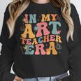 In My Art Teacher Era Artists First Day Of School Women Women Crewneck Sweatshirt, funny design