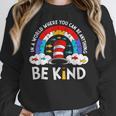 Autism Awareness For Teacher Why Fit In Doctor Cat Hat Cool Women Crewneck Sweatshirt, funny design Autism Awareness For Teacher Why Fit In Doctor Cat Hat Cool Women Crewneck Sweatshirt, funny design