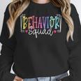 Behavior Squad Therapy Therapists Teachers Behavior Team Women Crewneck Sweatshirt, funny design Behavior Squad Therapy Therapists Teachers Behavior Team Women Crewneck Sweatshirt, funny design