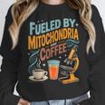 Biology Teacher Science Fueled By Mitochondria Coffee Women Crewneck Sweatshirt, Science Teacher Gifts, funny design Biology Teacher Science Fueled By Mitochondria Coffee Women Crewneck Sweatshirt, Science Teacher Gifts, funny design