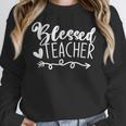 Blessed Teacher For Men Women Kids Women Crewneck Sweatshirt, funny design Blessed Teacher For Men Women Kids Women Crewneck Sweatshirt, funny design