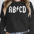 Boys Girls Teachers ABCD Rock Graphic Back To School Women Crewneck Sweatshirt, funny design Boys Girls Teachers ABCD Rock Graphic Back To School Women Crewneck Sweatshirt, funny design
