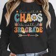 Some Call It Chaos We Call It 3rd Grade Third Grade Teachers Men Women Kids Women Crewneck Sweatshirt, funny design