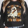You Can't Scare Me I Teach Fifth Grade Teacher Halloween Women Crewneck Sweatshirt, funny design You Can't Scare Me I Teach Fifth Grade Teacher Halloween Women Crewneck Sweatshirt, funny design