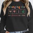 Changing The World One Phoneme At a Time Phonics Teacher Men Women Girls Kids Women Crewneck Sweatshirt, funny design