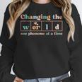 Changing The World Science Of Reading Women Men -Adults Dyslexia Teacher Women Crewneck Sweatshirt, Science Teacher Gifts, funny design Changing The World Science Of Reading Women Men -Adults Dyslexia Teacher Women Crewneck Sweatshirt, Science Teacher Gifts, funny design