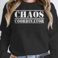 Chaos Coordinator Teacher Mom & Parents Women Crewneck Sweatshirt, funny design Chaos Coordinator Teacher Mom & Parents Women Crewneck Sweatshirt, funny design