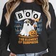 Chemistry Boo Ghost Element Of Surprise Science Teacher Tee Women Crewneck Sweatshirt, Science Teacher Gifts, funny design Chemistry Boo Ghost Element Of Surprise Science Teacher Tee Women Crewneck Sweatshirt, Science Teacher Gifts, funny design