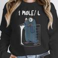 Chemistry Chemist Student Science Teacher Mole Women Crewneck Sweatshirt, Science Teacher Gifts, funny design