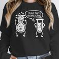 Chemistry Science Teacher I Think You'Re Overreacting Men Women Girls Kids Women Crewneck Sweatshirt, Science Teacher Gifts, funny design Chemistry Science Teacher I Think You'Re Overreacting Men Women Girls Kids Women Crewneck Sweatshirt, Science Teacher Gifts, funny design