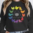 Chicken Themed Color Wheel Educational Art Teacher Artist Men Women Girls Kids Women Crewneck Sweatshirt, funny design Chicken Themed Color Wheel Educational Art Teacher Artist Men Women Girls Kids Women Crewneck Sweatshirt, funny design