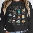 Christmas 12 Days Of Math Math Teacher Xmas STEM STEMS Women Crewneck Sweatshirt, funny design Christmas 12 Days Of Math Math Teacher Xmas STEM STEMS Women Crewneck Sweatshirt, funny design