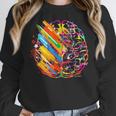 Colorful Brain Art Teacher Artist Painter Student Women Crewneck Sweatshirt, funny design Colorful Brain Art Teacher Artist Painter Student Women Crewneck Sweatshirt, funny design