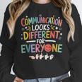 Communication ASL Teacher Deaf People ASL Interpreter Women Crewneck Sweatshirt, funny design Communication ASL Teacher Deaf People ASL Interpreter Women Crewneck Sweatshirt, funny design